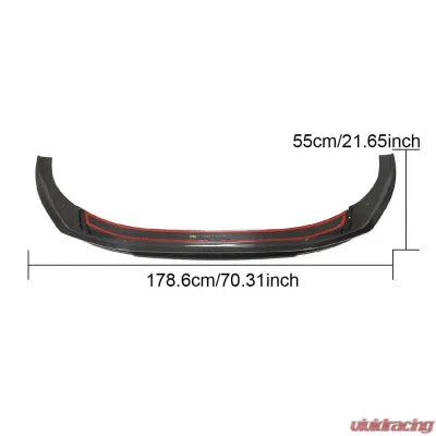 Vivid Racing VR-A5S5-683 VR Aero Carbon Fiber Front Lip Spoiler Audi A5 | S5 S-Line 2020-2021