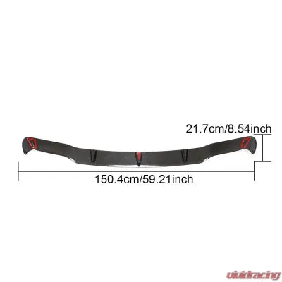 Vivid Racing VR-E300E350E450-610 VR Aero Carbon Fiber Rear Under Diffuser Panel Mercedes E-Class W213 | E300 | E350 | E450 4-Door 2020-2021