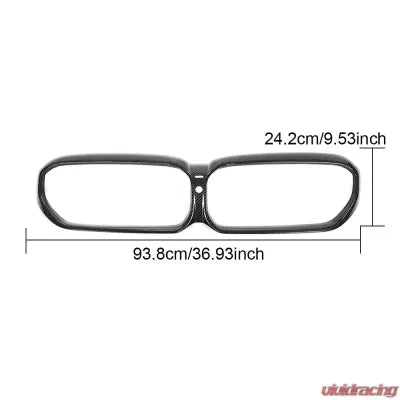 Vivid Racing VR-M5-GRILL-2 VR Aero Carbon Fiber Front Kidney Grill BMW F90 M5 LCI Sedan 2021