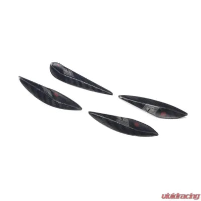 Vivid Racing VR-M3M4-617 VR Aero Carbon Fiber Front Bumper Canards V4 BMW M3 G80 | M4 G82 G83 2021-2024