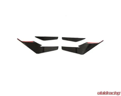 Vivid Racing VR-R8V10-604 VR Aero Carbon Fiber Front Bumper Canards Audi R8 V10 2023+