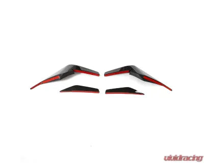 Vivid Racing VR-R8V10-604 VR Aero Carbon Fiber Front Bumper Canards Audi R8 V10 2023+