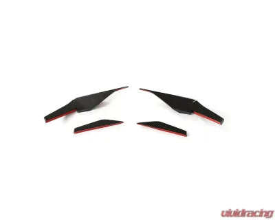 Vivid Racing VR-R8V10-604 VR Aero Carbon Fiber Front Bumper Canards Audi R8 V10 2023+