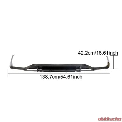 Vivid Racing VR-C257-610 VR Aero Carbon Fiber Rear Diffuser Mercedes CLS Class C257 CLS400 CLS550 4 Door 2018-2019