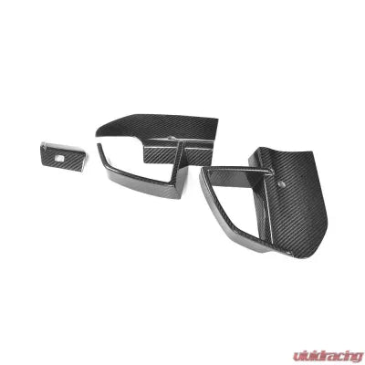 Vivid Racing VR-X3M-650 VR Aero Carbon Fiber Front Bumper Vent Trim BMW X3 M-Sport 2018-2019