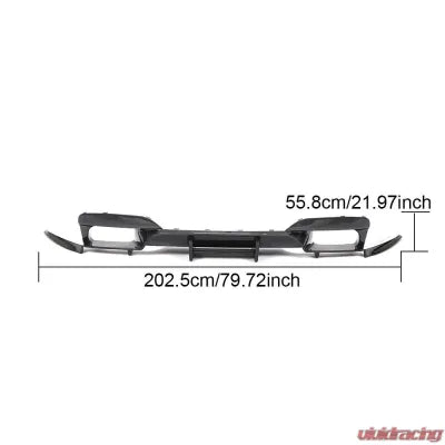 Vivid Racing VR-M6-610 VR Aero Carbon Fiber Rear Diffuser BMW M6 F06 | F12 | F13 2013-2018