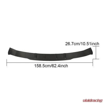 Vivid Racing VR-GLC43AMG-610 VR Aero Carbon Fiber Rear Under Diffuser Panel Mercedes GLC43 AMG C253 2020-2021