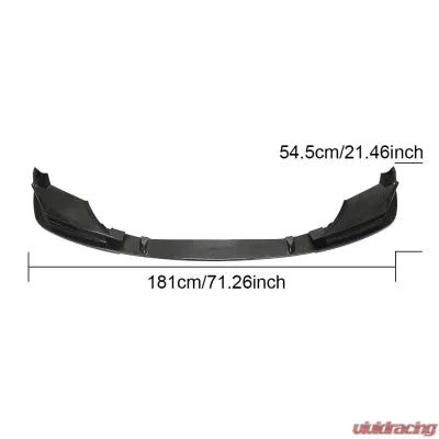 Vivid Racing VR-M5-602 VR Aero Carbon Fiber Front Lip Spoiler BMW M5 F90 2021-2024