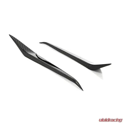 Vivid Racing VR-718-601 VR Aero Carbon Fiber Front Bumper Canards Porsche 718 Boxster Cayman 2016-2021