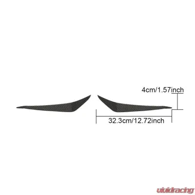 Vivid Racing VR-718-601 VR Aero Carbon Fiber Front Bumper Canards Porsche 718 Boxster Cayman 2016-2021