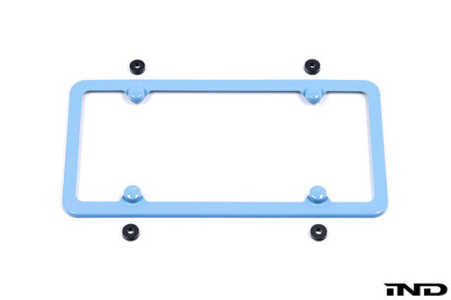 IND Painted License Plate Frame