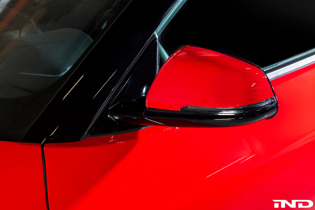 IND A90 Supra Painted Mirror Cap Set