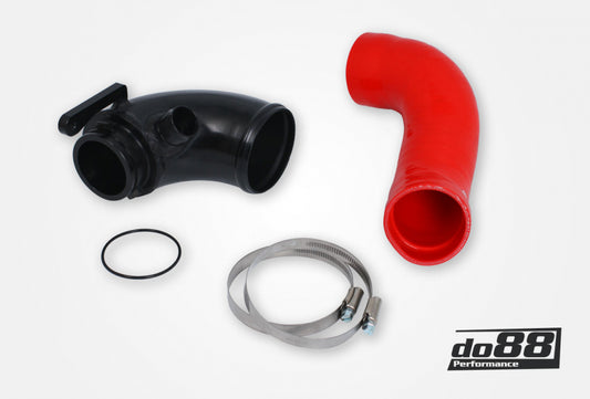 DO88 IR-130R-53-OEM VAG 1.8/2.0 TSI (MQB) Turbo inletpipe, Rede hose, Hybrid Turbo, OEM Airbox