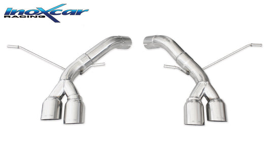 InoXcar Maserati Gransport 4.2 V8 Non-Resonated Rear Exhaust