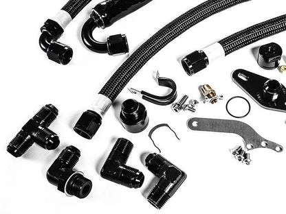 Integrated Engineering Audi Volkswagen 2.0T MK2 MK5 MK6 Catch Can Kit For IE Billet Valve Cover (A3, Golf, GTI, S3 & TT) - ML Performance UK