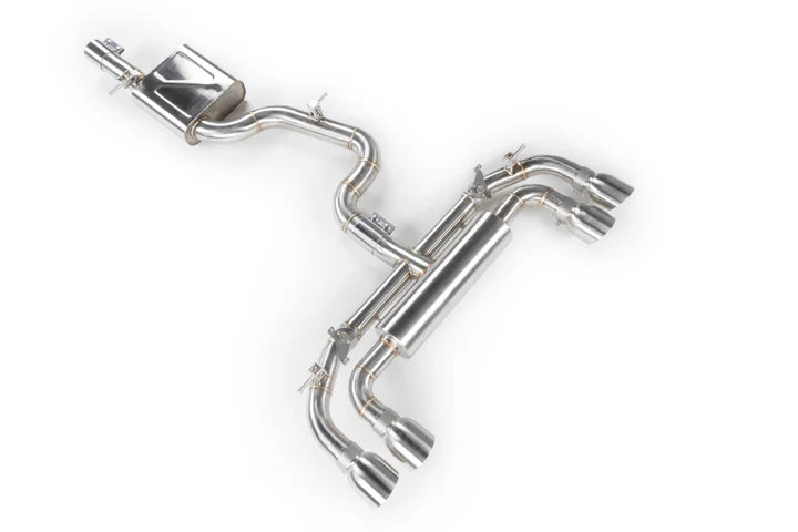 Integrated Engineering Audi VW iE Catback Exhaust System (MK7 MK7.5 Golf R & 8V S3)