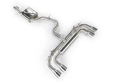 Integrated Engineering Audi VW iE Catback Exhaust System (MK7 MK7.5 Golf R & 8V S3)