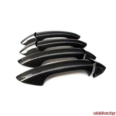 Vivid Racing VR-W204CLA-HANC-2 VR Aero Carbon Fiber Door Handle Cover Trim RHD For Mercedes C | E | CLA 2008-2014