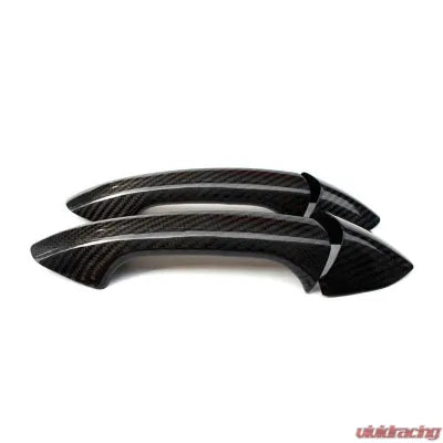 Vivid Racing VR-W204CLA-HANC-2 VR Aero Carbon Fiber Door Handle Cover Trim RHD For Mercedes C | E | CLA 2008-2014