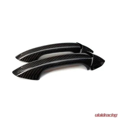 Vivid Racing VR-W204CLA-HANC-2 VR Aero Carbon Fiber Door Handle Cover Trim RHD For Mercedes C | E | CLA 2008-2014
