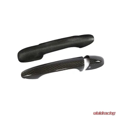 Vivid Racing VR-GLC-HANC VR Aero Carbon Fiber Exterior Door Handle Cover Trim 2pcs Mercedes C | E Class | GLC 2 Door