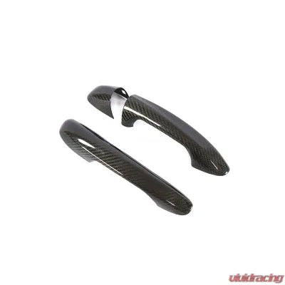 Vivid Racing VR-GLC-HANC VR Aero Carbon Fiber Exterior Door Handle Cover Trim 2pcs Mercedes C | E Class | GLC 2 Door