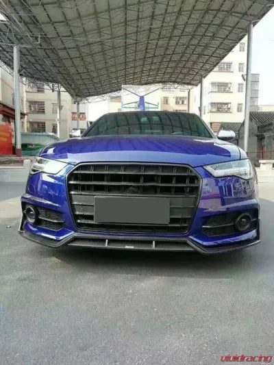 Vivid Racing VR-S6-600 VR Aero Carbon Fiber Front Lip Spoiler Audi A6 | S6 S-Line 2016-2019