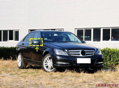 Vivid Racing VR-W204W212-605 VR Aero Carbon Fiber Mirror Covers Replacement Mercedes W204 | W212 2008-2016