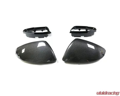 Vivid Racing VR-A6S6RS6-A7S7RS7-A8S8-651 VR Aero Carbon Fiber Mirror Covers w/o Lane Assist Audi A6 | S6 | RS6 | A7 | S7 | RS7 | A8 | S8 2019-2025