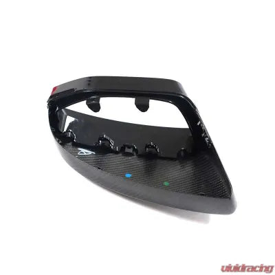 Vivid Racing VR-A6S6RS6-A7S7RS7-A8S8-653 VR Aero Carbon Fiber Mirror Covers w/Lane Assist Audi A6 | S6 | RS6 | A7 | S7 | RS7 | A8 | S8 2019-2025