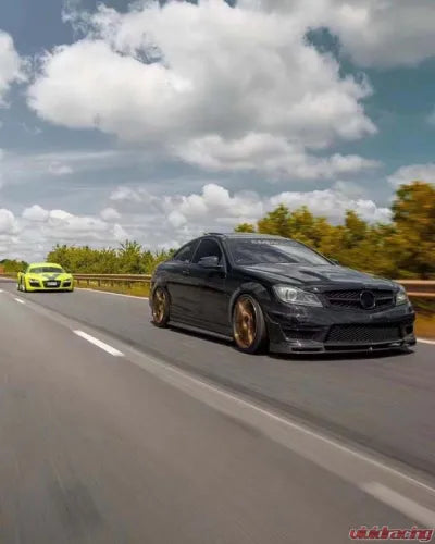 Vivid Racing VR-W204-630 VR Aero Carbon Fiber Side Skirts Mercedes C-Class W204 2008-2014