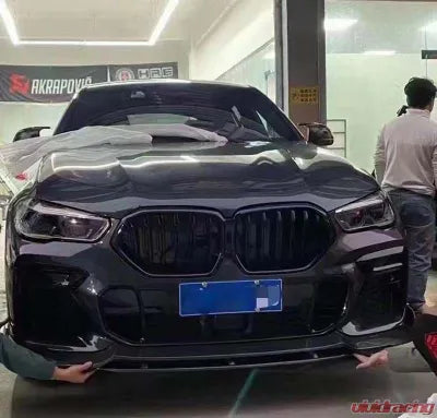 Vivid Racing VR-X6-602 VR Aero Carbon Fiber Front Lip Spoiler BMW X6 G06 2020-2021
