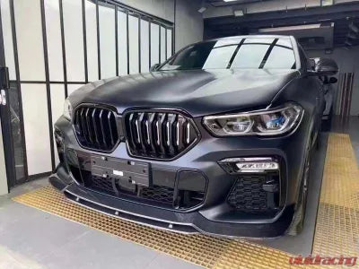 Vivid Racing VR-X6-602 VR Aero Carbon Fiber Front Lip Spoiler BMW X6 G06 2020-2021