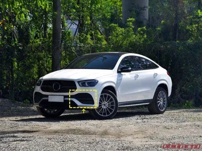 Vivid Racing VR-GLEC-FOGC VR Aero Carbon Fiber Fog Lamp Cover 2pcs Mercedes GLE450 Coupe W167 2019-2022