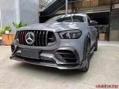 Vivid Racing VR-GLE-600 VR Aero Carbon Fiber Front Lip Spoiler Mercedes GLE450 Coupe W167 2019-2022