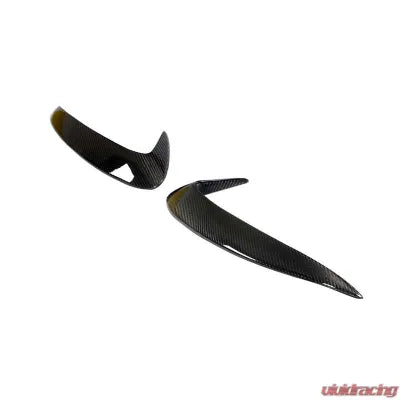 Vivid Racing VR-GLEC167-615 VR Aero Carbon Fiber Rear Bumper Fins Mercedes GLE450 Coupe W167 2019-2022