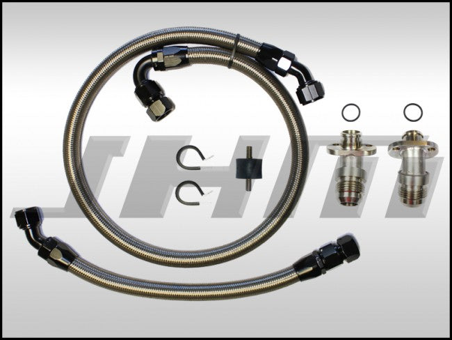 JHM JHM-8E0117316-8E0117315-kit Oil Cooler Line Upgrade and -12AN Conversion Kit for B7-RS4