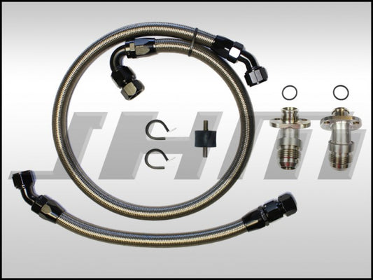 JHM JHM-8E0117316-8E0117315-kit-JHM-SC-KIT-ONLY Oil Cooler Line Upgrade (FOR SC KITS ONLY) and -12AN Conversion Kit for B7-RS4