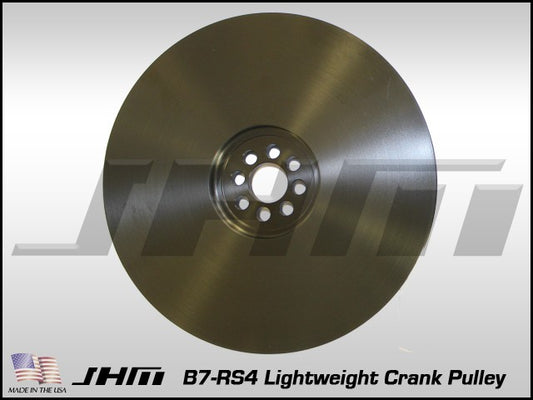 JHM JHM-B7RS4LWCP Lightweight Crank Pulley for B7-RS4 w 4.2L (32v) V8