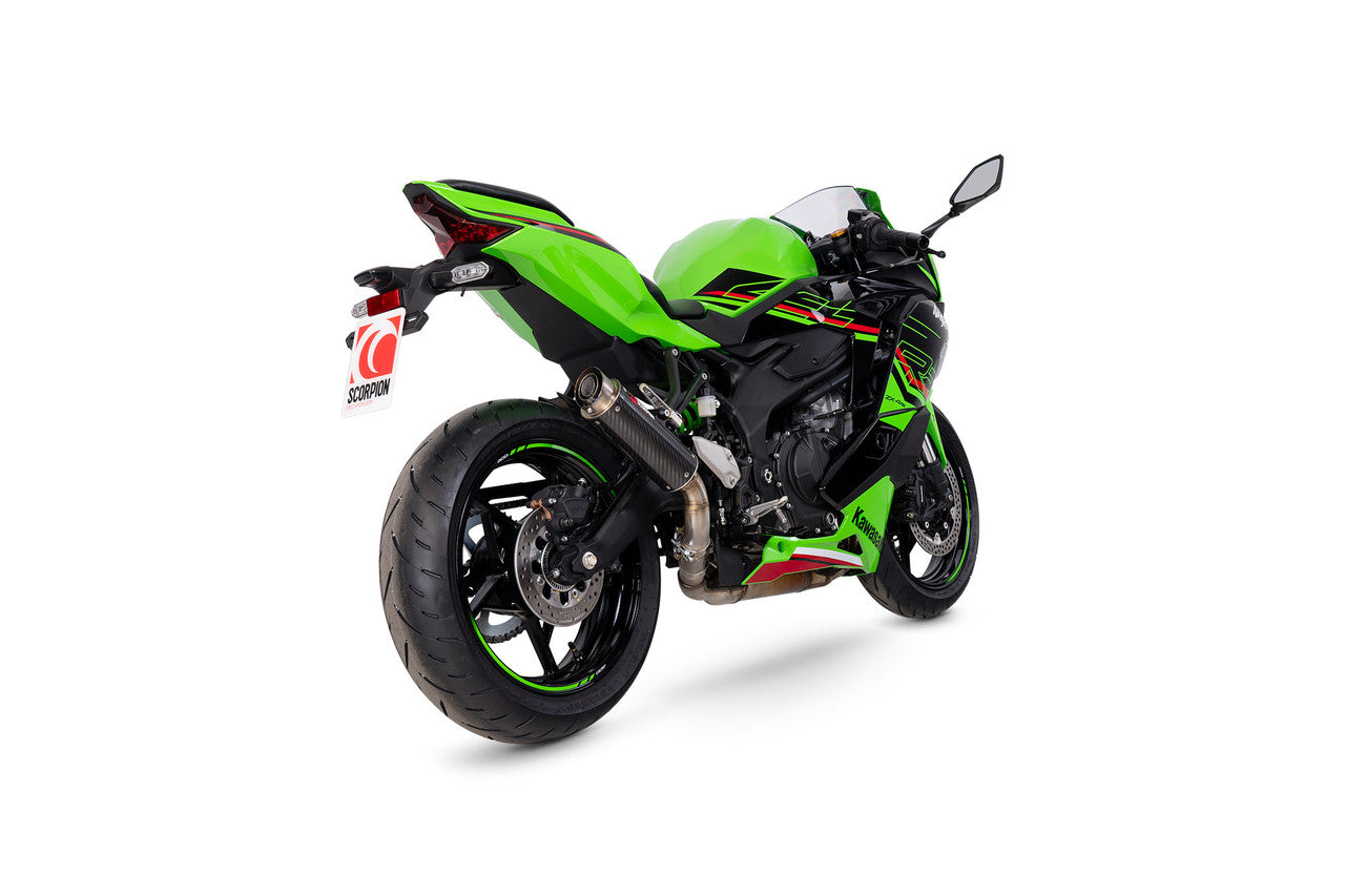 Scorpion KA1020CEM RP1-GP Slip-on Carbon Fibre Sleeve ZX-4RR - 2023