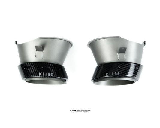 Kline Innovation KL-991GT2RS-CFT Carbon Fiber Tips Porsche 991GT2RS