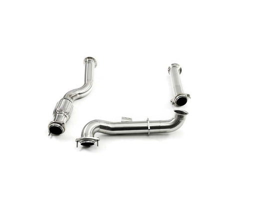 Kline Innovation KL-BMW-M4-G8X-200-CS-SS 200 Cell Downpipes w/Link Pipe BMW M3 G80