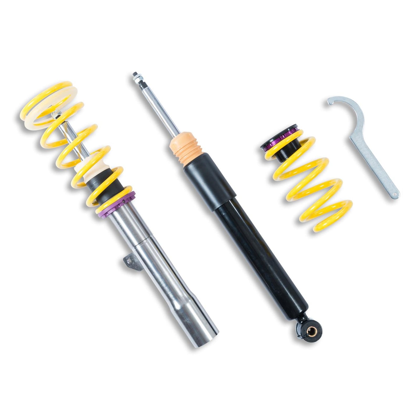 KW Audi 8U Q3 Variant 1 Coilover kit - Inc. Deactivation For Electronic Damper | ML Performance UK