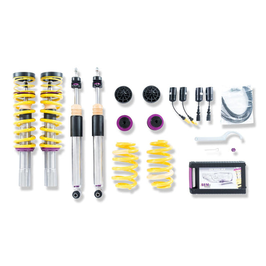 KW Audi B9 Variant 3 Coilover kit (A4 & A5) - Inc. Deactivation For Electronic Damper | ML Performance UK