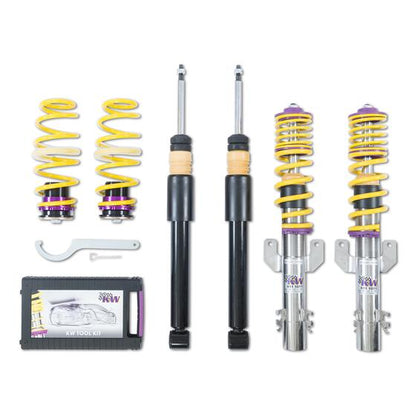 KW Audi Seat Skoda Volkswagen Street Comfort Coilover kit (8X A1, MK5 Ibiza, Fabia III & MK4 Polo) | ML Performance UK
