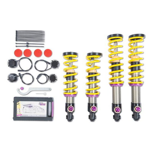 KW Mercedes-Benz CR190 Variant 4 Aluminum Coilover kit - Inc. Deactivation For Electronic Damper (AMG GT & AMG GT C) | ML Performance UK