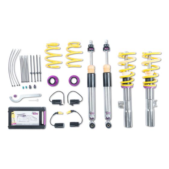 KW Mercedes-Benz WV177 CX118 Variant 3 Coilover kit - Inc. Deactivation For Electronic Damper (Inc. A35 AMG, A45 AMG, CLA35 AMG & A45 AMG) | ML Performance UK