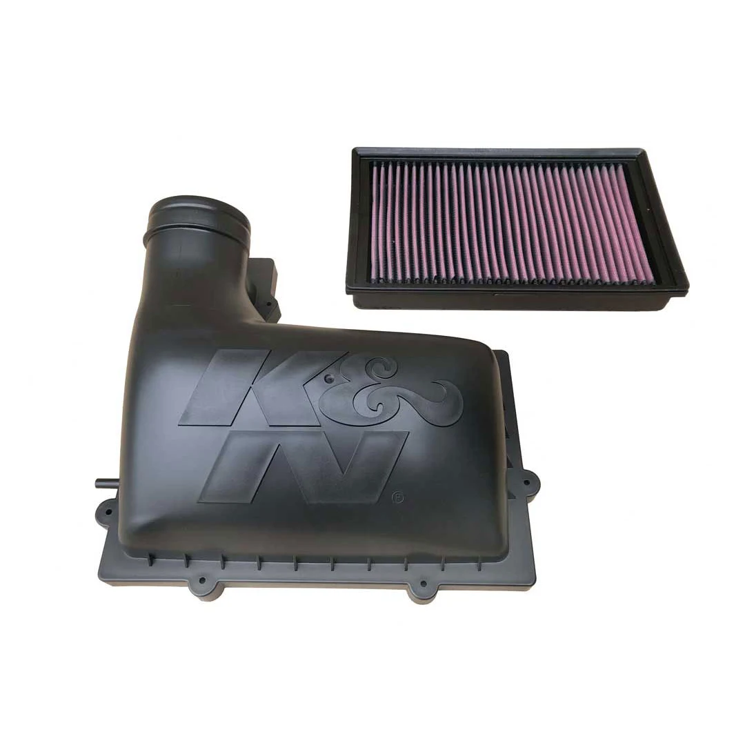 K&N 57S-9502 VW High Flow Cold Air Intake System, Roto-mold Tube (Inc. MK7 Golf GTI & MK7 MK8 Golf R)
