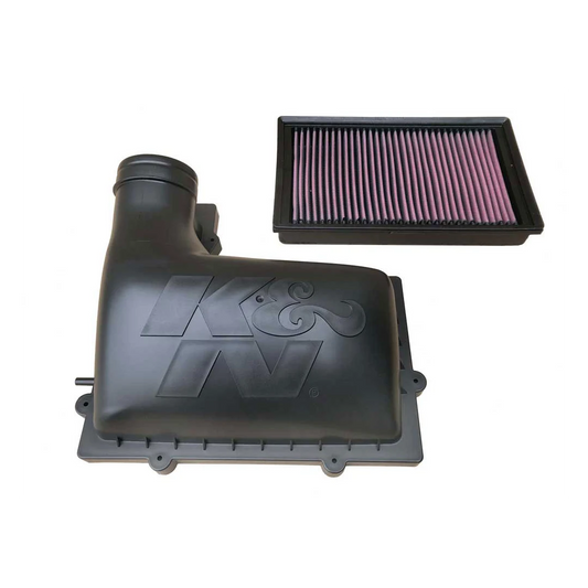 K&N 57S-9502 VW High Flow Cold Air Intake System, Roto-mold Tube (Inc. MK7 Golf GTI & MK7 MK8 Golf R)