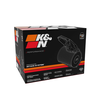 K&N 57S-9502 VW High Flow Cold Air Intake System, Roto-mold Tube (Inc. MK7 Golf GTI & MK7 MK8 Golf R)